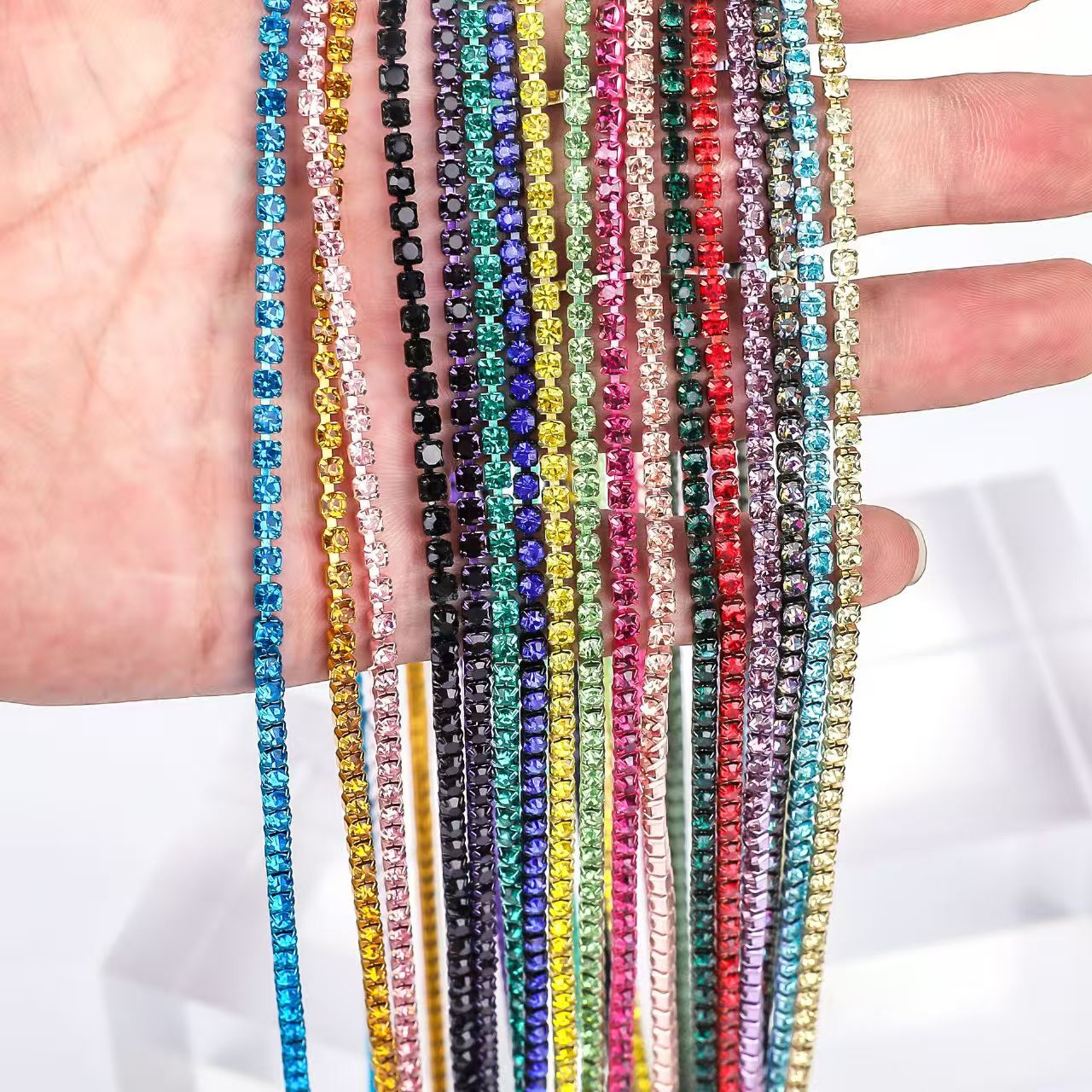 rhinestone string/10Y